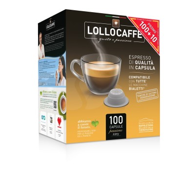 Capsule Bialetti Lollo Miscela Nera