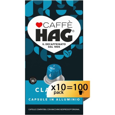 Capsule Nespresso Hag Classico Decaffeinato