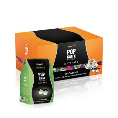 Capsule Mythos Pop Caffè Miscela Cremoso