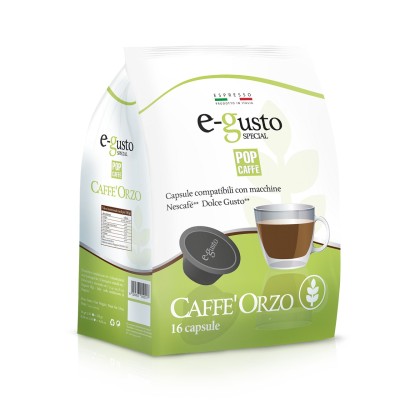 Capsule Dolce Gusto Pop Caffè, Caffè Orzo