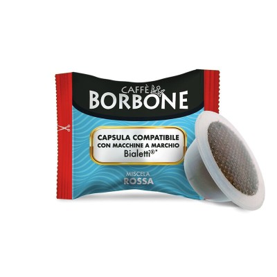 Capsule Bialetti Caffè Borbone Miscela Rossa