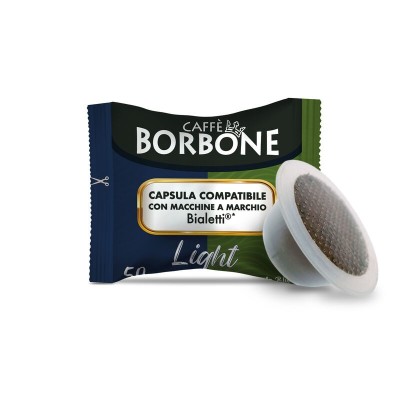 Capsule Bialetti Caffè Borbone Miscela Light