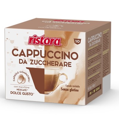 Capsule Dolce Gusto Ristora Cappuccino da Zuccherare