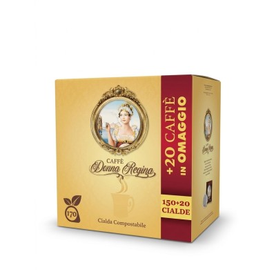 Cialde ESE 44 mm Donna Regina Miscela Forte Napoletano