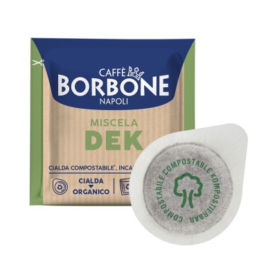 10 Cialde ESE 44 mm Caffè Borbone Miscela Dek
