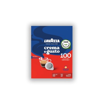 10 Cialde ESE 44 mm Lavazza Miscela Crema e Gusto