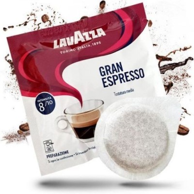 10 Cialde ESE 44 mm Lavazza Miscela Gran Espresso