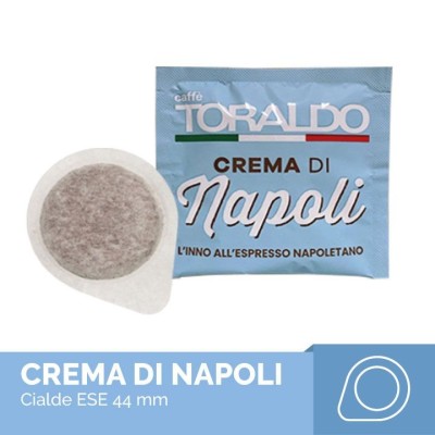 10 Cialde ESE 44 mm Toraldo Miscela Crema di Napoli