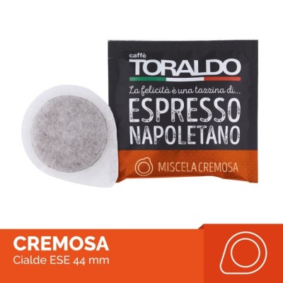 10 Cialde ESE 44 mm Toraldo Miscela Cremosa