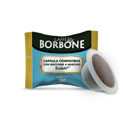 10 Capsule Bialetti Caffè Borbone Miscela Oro