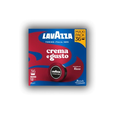10 Capsule A Modo Mio Lavazza Crema e Gusto Ricco