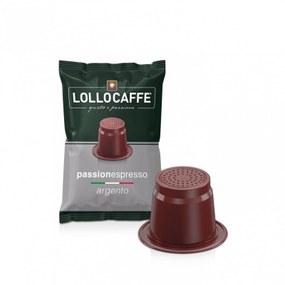 10 Capsule Nespresso Lollo Miscela Argento
