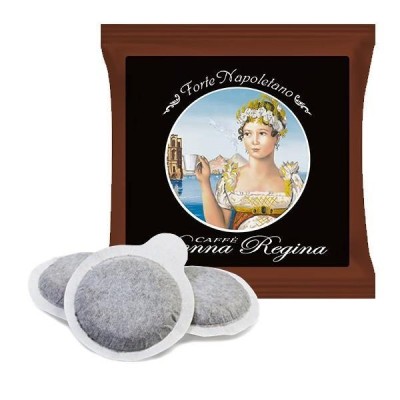 10 Cialde ESE 44 mm Donna Regina Miscela Forte Napoletano