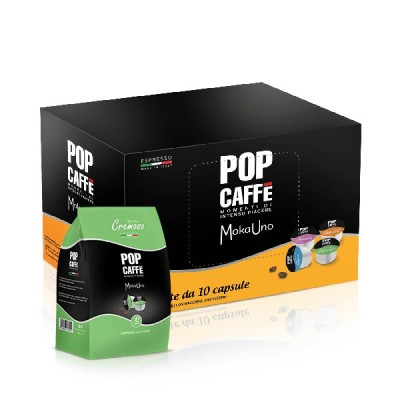 POP UNO MOKA UNO CREMOSO BX 010 / CT 100 UNO SYSTEM