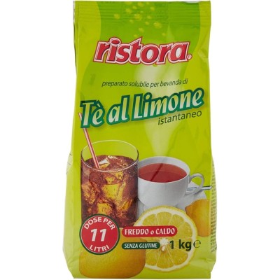 RISTORA SOLUBILE TE THE LIMONE BS 1KG / CT 10KG PREPARATO IN POLVERE
