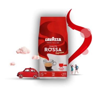 Grani Lavazza Miscela Qualità Rossa