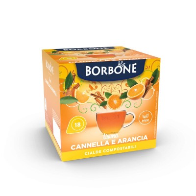 Cialde ESE 44 mm Caffè Borbone Cannella e Arancia