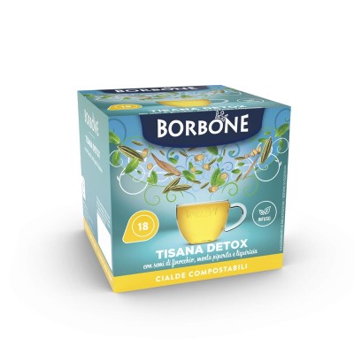 Cialde ESE 44 mm Caffè Borbone Tisana Detox