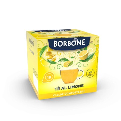 Cialde ESE 44 mm Caffè Borbone The al Limone