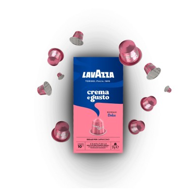 Capsule Nespresso Lavazza Crema e Gusto Dolce