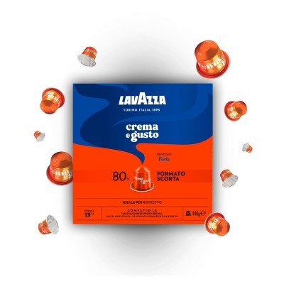 Capsule Nespresso Lavazza Crema e Gusto Forte