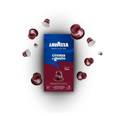 Capsule Nespresso Lavazza Crema e Gusto Ricco