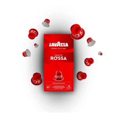 Capsule Nespresso Lavazza Qualità Rossa