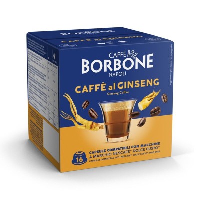 Capsule Dolce Gusto Caffè Borbone Caffè e Ginseng