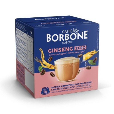 Capsule Dolce Gusto Caffè Borbone Ginseng Zero