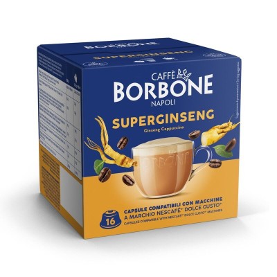 Capsule Dolce Gusto Caffè Borbone Superginseng