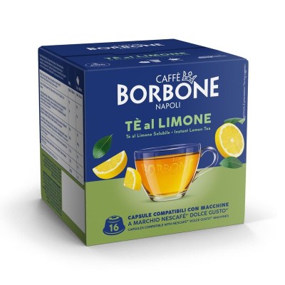 Capsule Dolce Gusto Caffè Borbone The al Limone